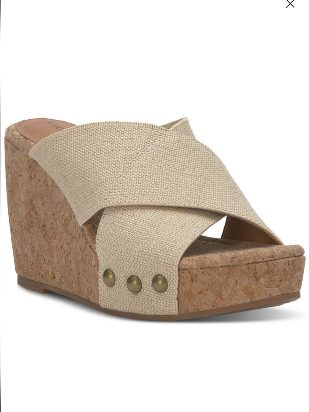 NEW LUCKY BRAND | $89 Valmai Wedge Sandals